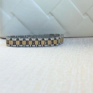 Two-Tone Stainless Steel Bracelet